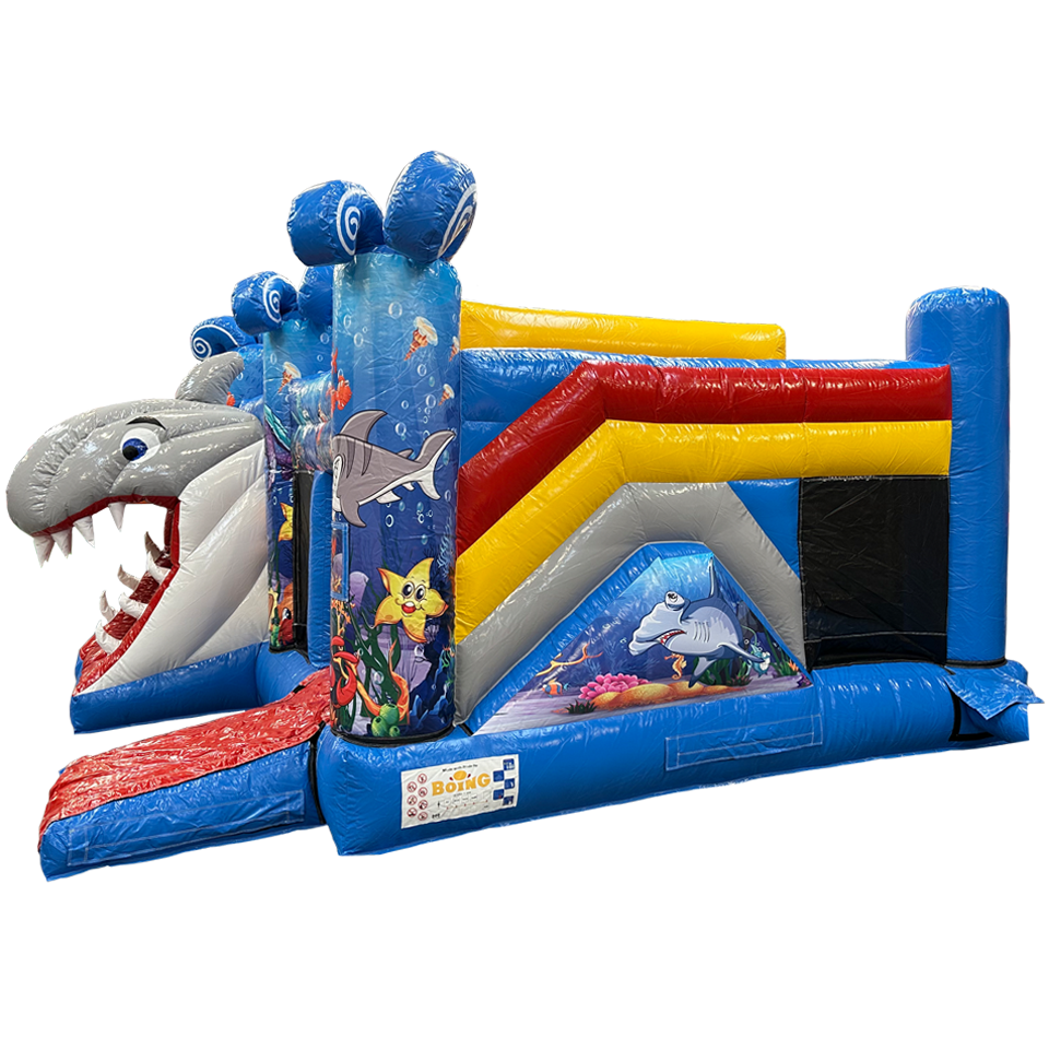 Multiplay Maxi Requin Sans Toit Château Gonflable