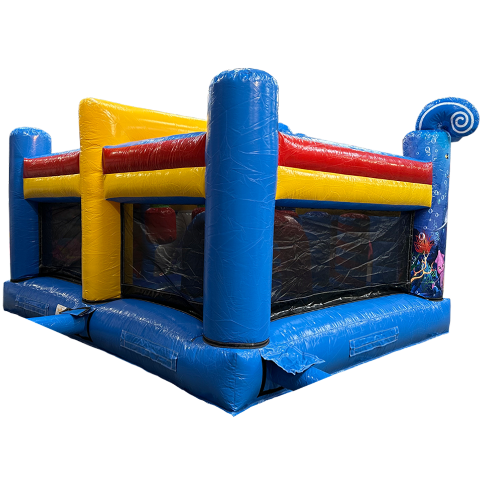 Multiplay Maxi Requin Sans Toit Château Gonflable