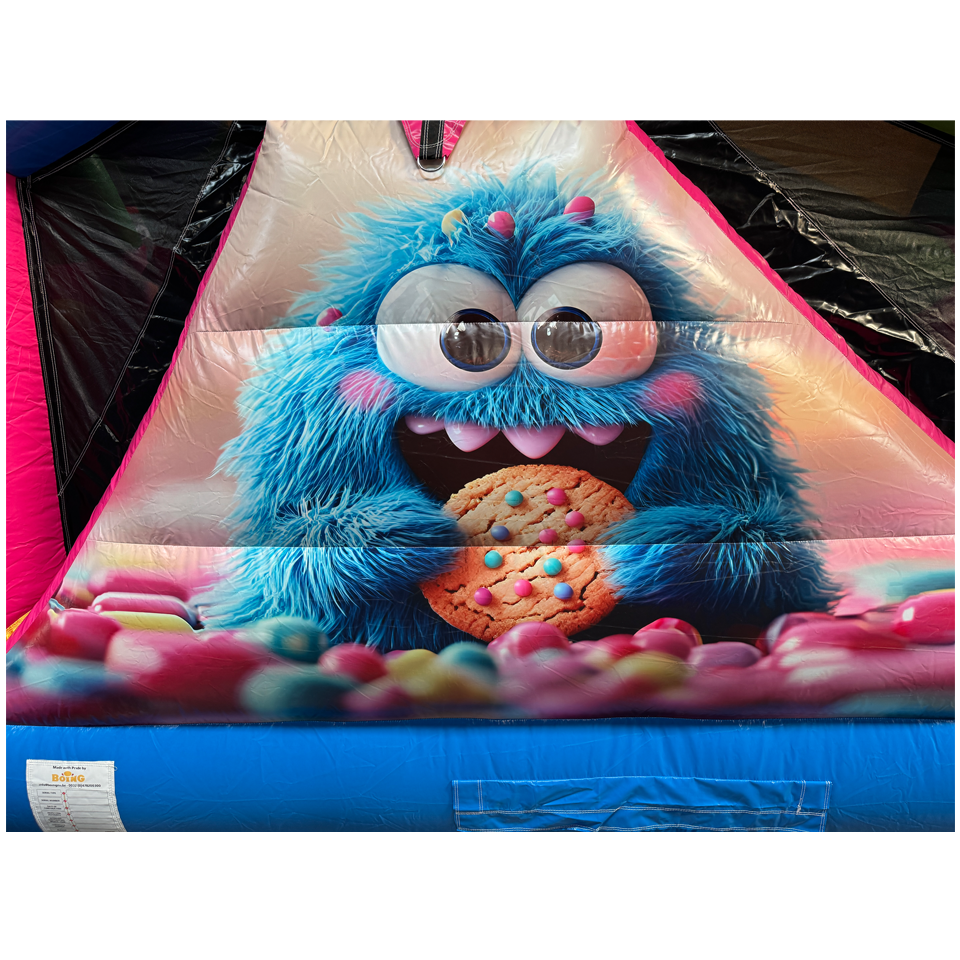 2 Parties 11m Run Cookie Monster Fushia