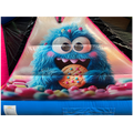 2 Partie Course D'obstacles 11m Château Cookie Monster