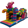 2 Partie Course D'obstacles 11m Château Cookie Monster