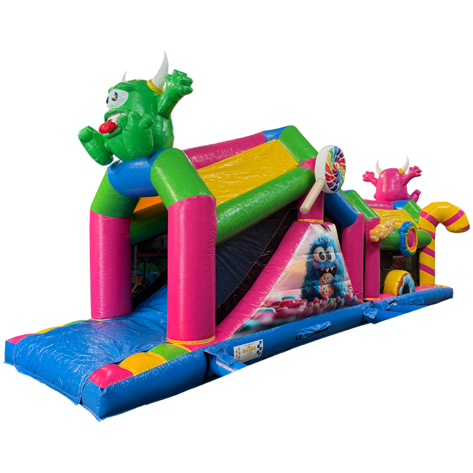 2 Parties 11m Run Cookie Monster Fushia