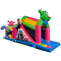 2 Partie Course D'obstacles 11m Château Cookie Monster