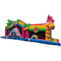 2 Partie Course D'obstacles 11m Château Cookie Monster