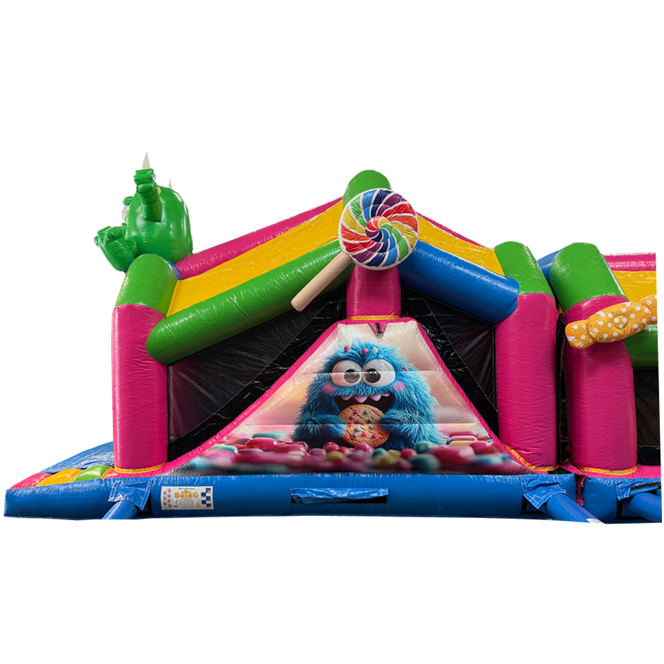 2 Parties 11m Run Cookie Monster Fushia