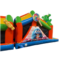 2 Partie Course D'obstacles 11m Château Cookie Monster Orange