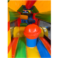 2 Partie Course D'obstacles 11m Château Cookie Monster Orange