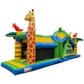 2 Partie Course D'obstacles 11m Château Jungle