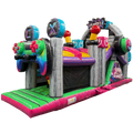 2 Partie Course D'obstacles 11m Château Level Up