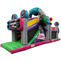 2 Partie Course D'obstacles 11m Château Level Up