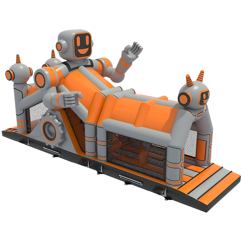 2 Parts 11m Run Robot