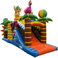 2 Partie Course D'obstacles 11m Château Ambiance Ensoleillée