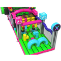 2 Partie Course D'obstacles Château Level Up