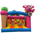 2 Partie Course D'obstacles Cookie Monster