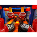 2 Partie Course D'obstacles Formula 1 Orange