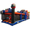 2 Partie Course D'obstacles Formula 1 Orange