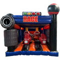 2 Partie Course D'obstacles Formula 1 Orange