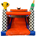 2 Partie Course D'obstacles Formula 1 Orange
