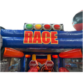 2 Partie Course D'obstacles Formula 1 Orange