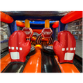 2 Partie Course D'obstacles Formula 1 Orange