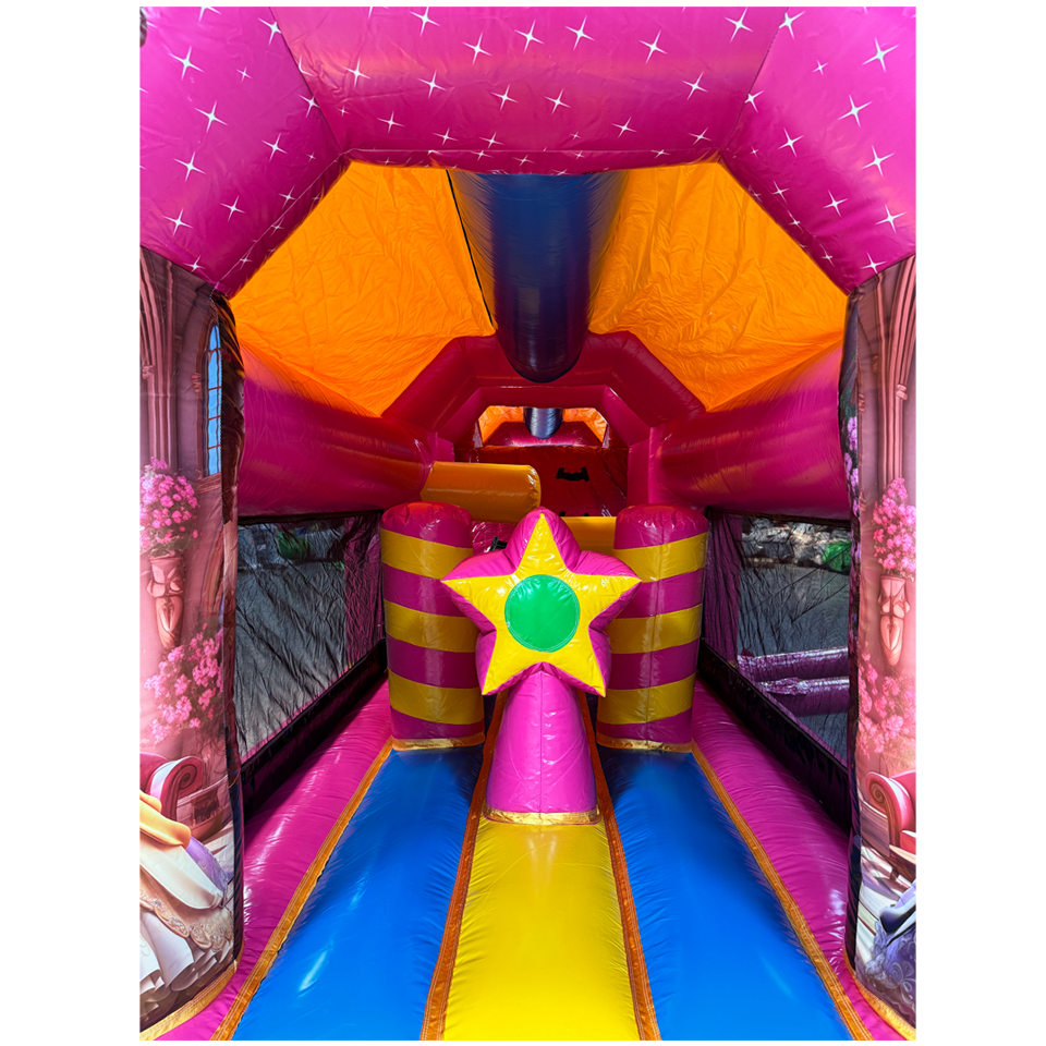 2 Pièces 11m Château de princesse gonflable