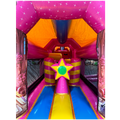 2 Partie Course D'obstacles 11m Château Princesse