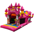 2 Partie Course D'obstacles 11m Château Princesse