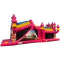 2 Partie Course D'obstacles 11m Château Princesse