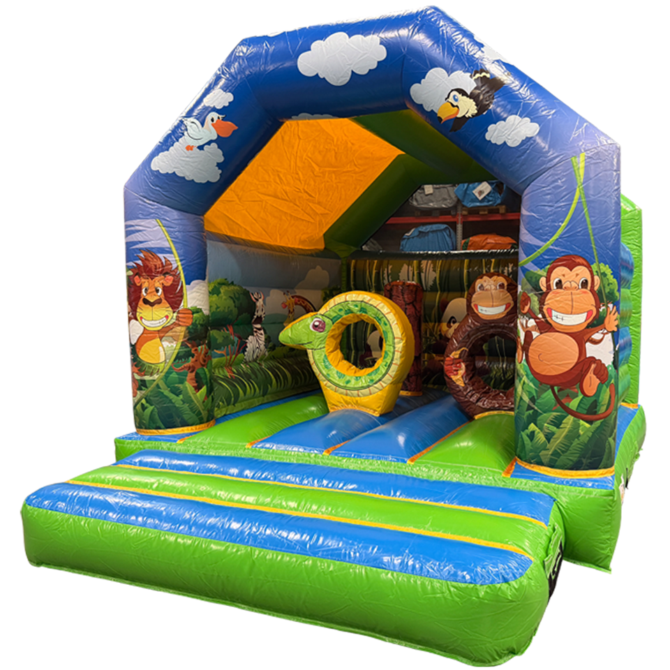 Aframe Midi Jungle Château gonflable 