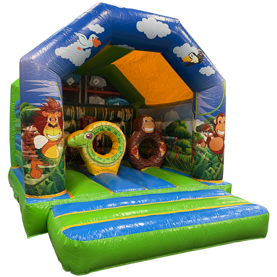 Aframe Midi Jungle Château gonflable 