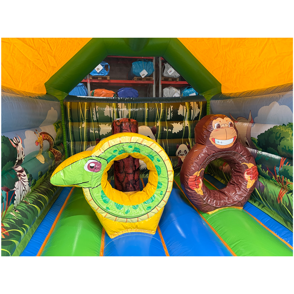 Aframe Midi Jungle Château gonflable 