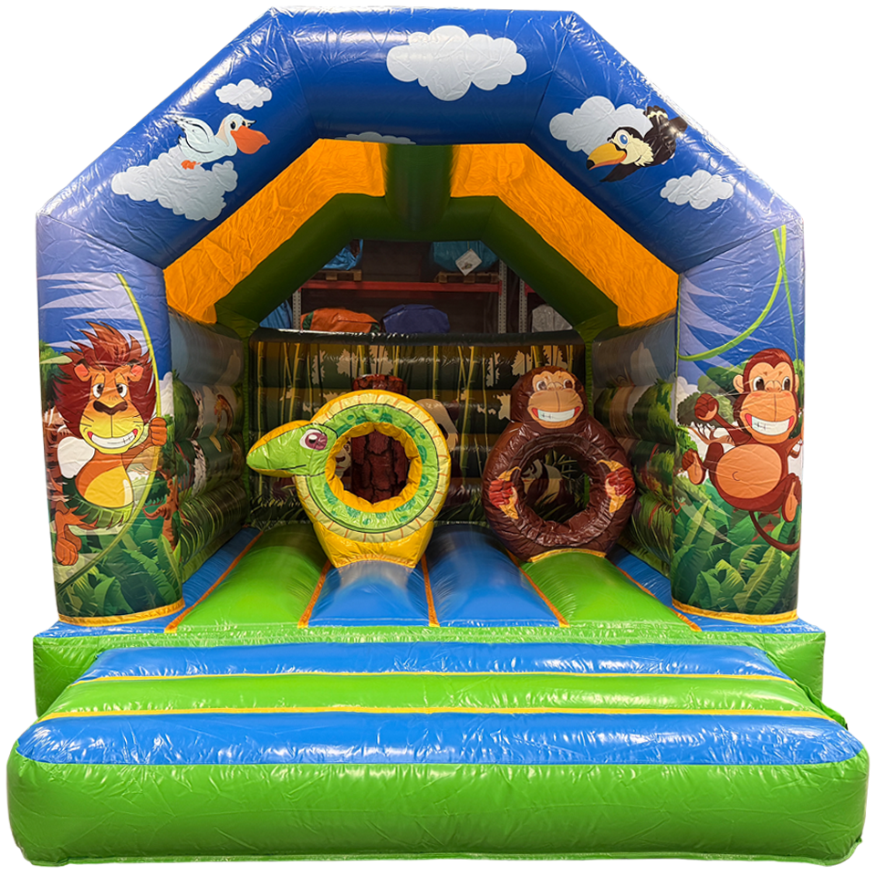 Aframe Midi Jungle Château gonflable 