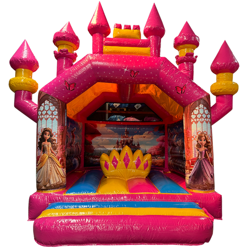Aframe Midi Princess Castle with Obstacles