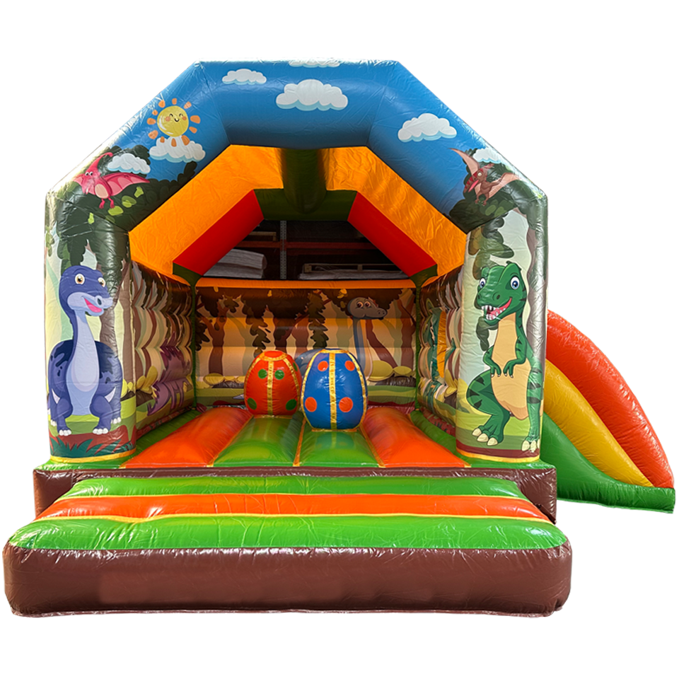 Aframe Midi Os Dinosaurus Springkasteel