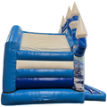 Aframe Midi Princesse Des Neiges Chateau Gonflable Avec Obstacles et Toboggan
