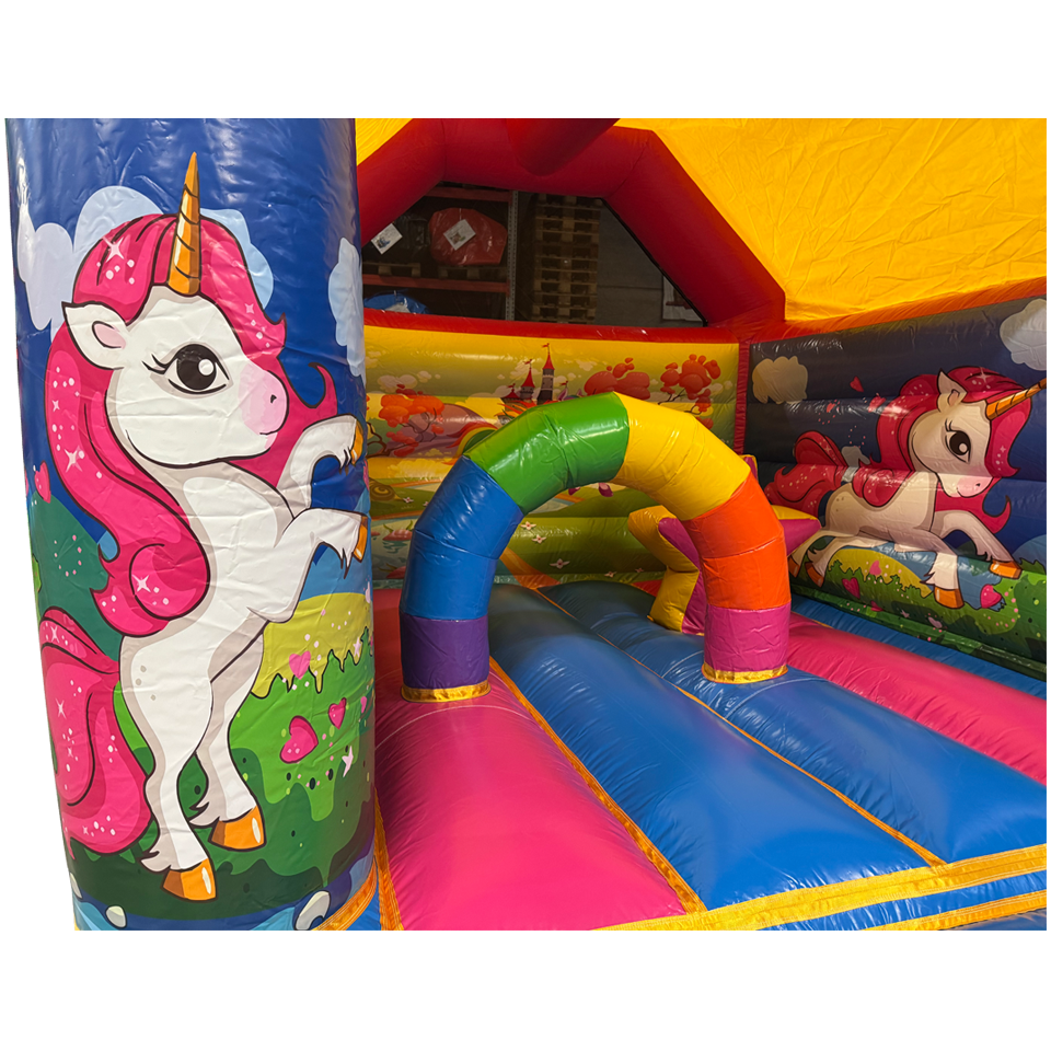 Aframe Midi Licorne Château gonflable 