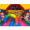 Aframe Midi Licorne Chateau Gonflable