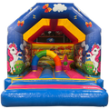 Aframe Midi Licorne Chateau Gonflable