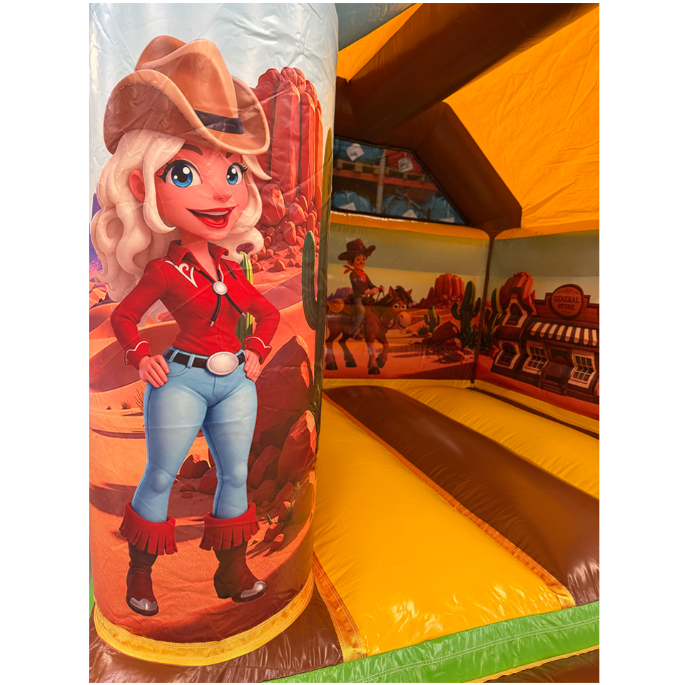 Aframe Mini Far West Bouncy Castle