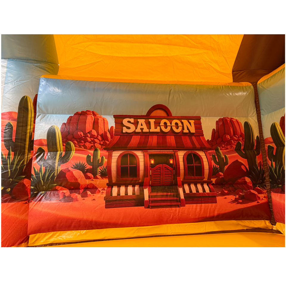 Aframe Mini Far West Bouncy Castle
