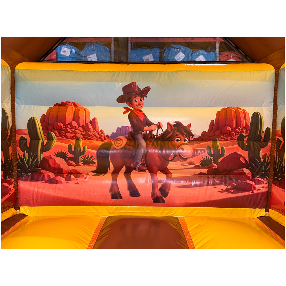 Aframe Mini Far West Bouncy Castle