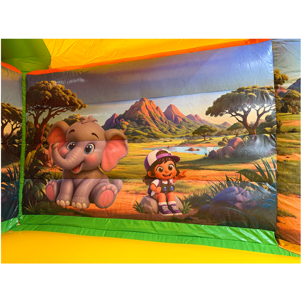 Aframe Mini Safari Château gonflable 