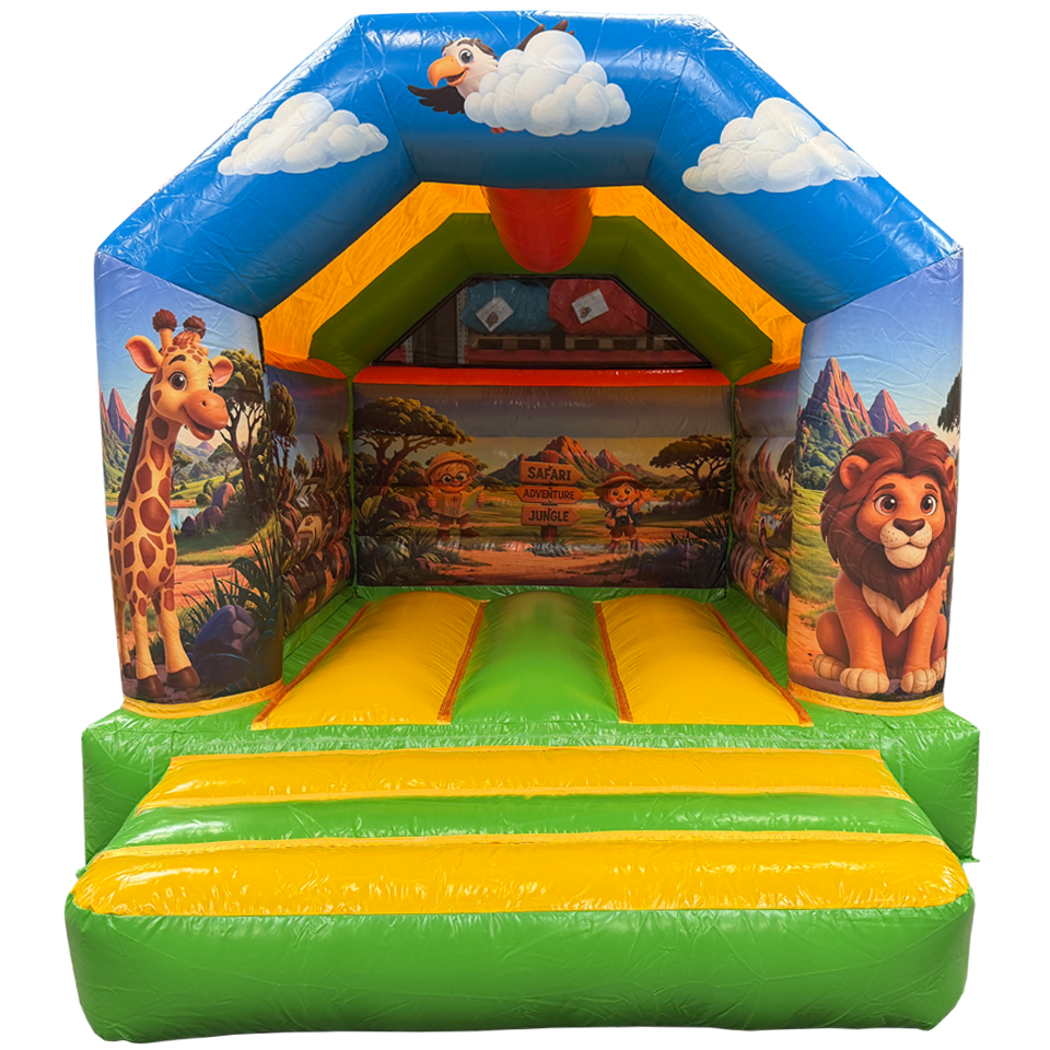 Aframe Mini Safari Bouncy Castle