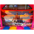 Aframe Midi Princess Chateaux Gonflable Avec Obstacles