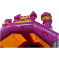 Aframe Midi Princess Chateaux Gonflable Avec Obstacles