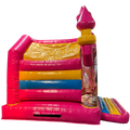Aframe Midi Princess Chateaux Gonflable Avec Obstacles