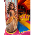 Aframe Midi Princess Chateaux Gonflable Avec Obstacles