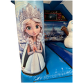 Aframe Midi Princesse Des Neiges Chateau Gonflable Avec Obstacles