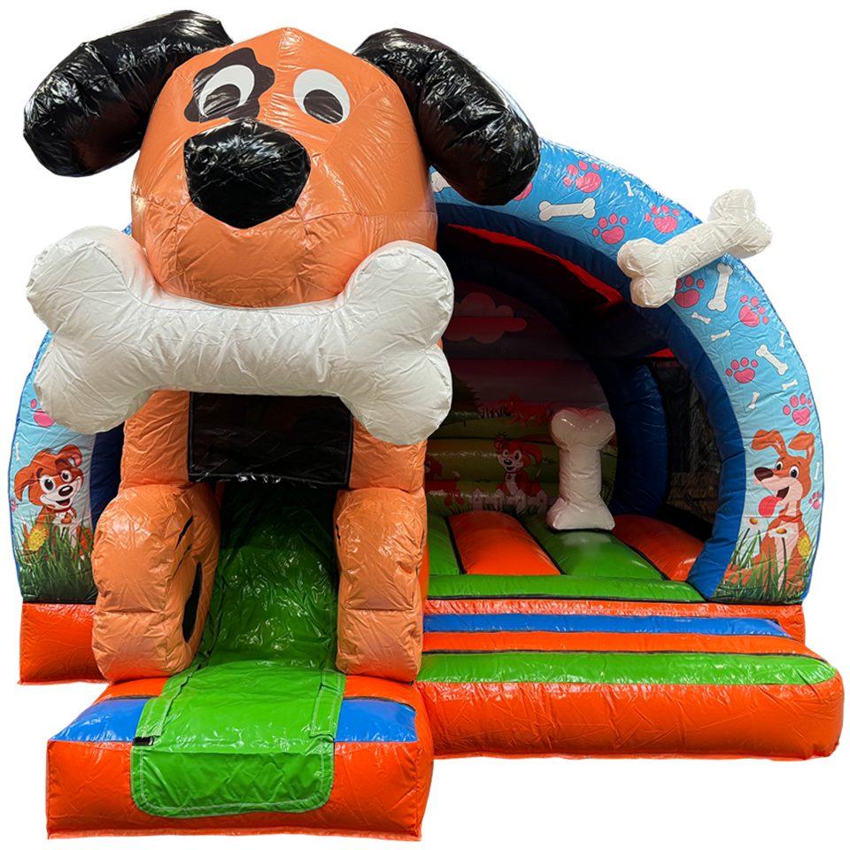 Arch Midi 3D Hond Met Obstakels