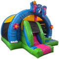 Arch Midi 3D Éléphant Chateau Gonflable Avec Obstacles